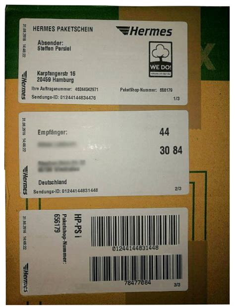 hermes versand anschrift für koffertransportreklamationen|Hermes mobiler paketschein.